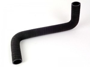 Silicone Bottom Hose 6 cyl -  NO Heater - Black